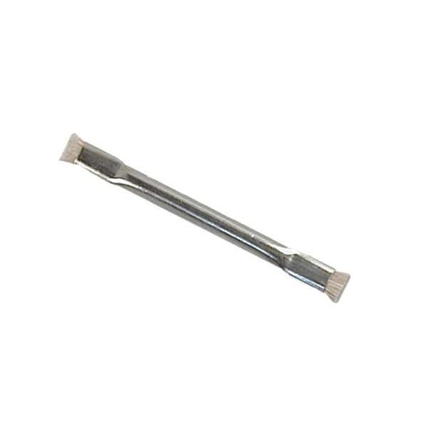 Gordon Brush 1/4", 3/16" Flat, Tapered Double-End Applicator Brush, Zinc-Plated Steel Handle, 12 PK 1010HH-1/2G-12 - main
